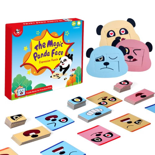 Expression Matching Puzzle, Face-changing Magic Board Game