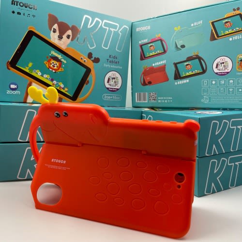 KT1 Android Tablet For Kids Education - 7" - 2GB RAM - 16GB ROM - Wifi - 3000mAh - Orange