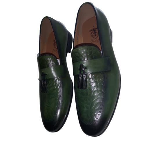 Anax - Tassel Shoe - Green