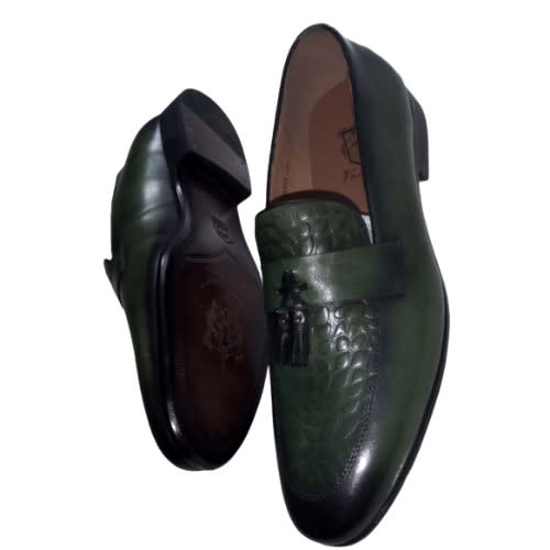 Anax - Tassel Shoe - Green