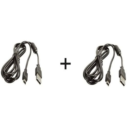 USB Charging Cord For PS3 Pad - 2 Pieces