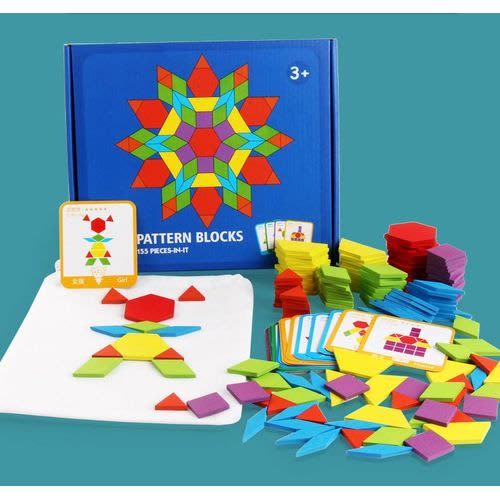 Kids Learning 3d Wooden Tangram Jigsaw Puzzle (155pcs)