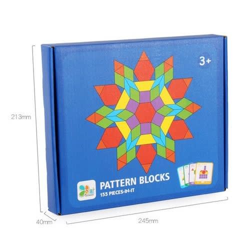 Kids Learning 3d Wooden Tangram Jigsaw Puzzle (155pcs)