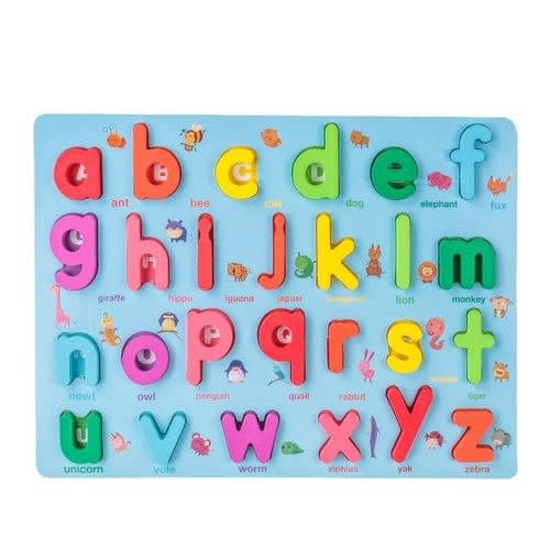 Montessori Learning Wooden Alphabets Board - Lower Case