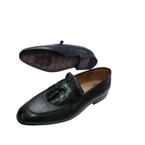 Anax - Leather Shoe - Black