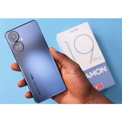 Camon 19 Pro - 6.8" - 256GB ROM - 8GB RAM - Dual SIM - 4G LTE - 64MP - Fingerprint - 5000mAh - Black