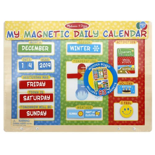 My First Daily Magnetic Calendar