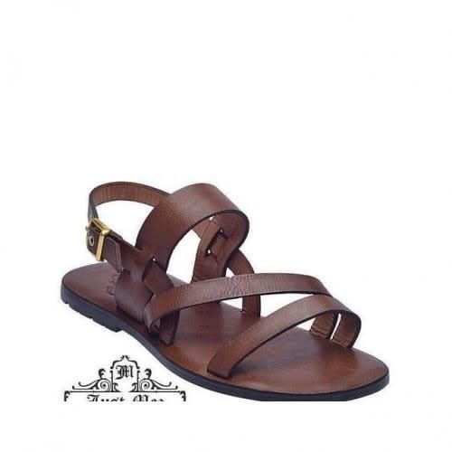 Men's Unique Sandal - Brown