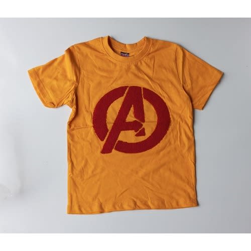 Boys Avengers T-shirt - Mustard yellow