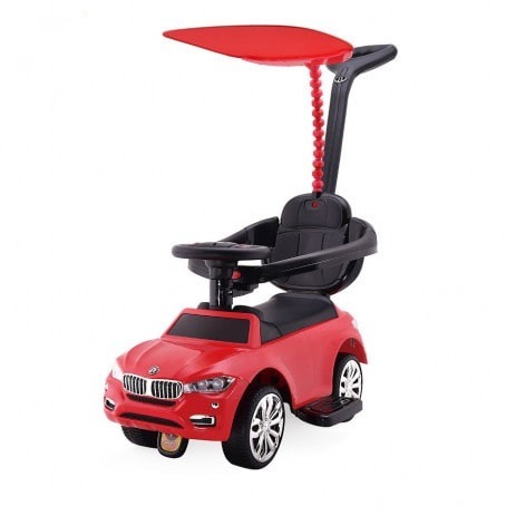 Kid's Push And Glide Ride On Car - Red