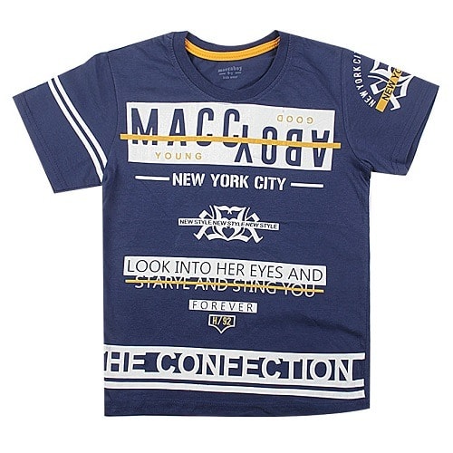 Maccaboy Cool Shirt – Navy Blue