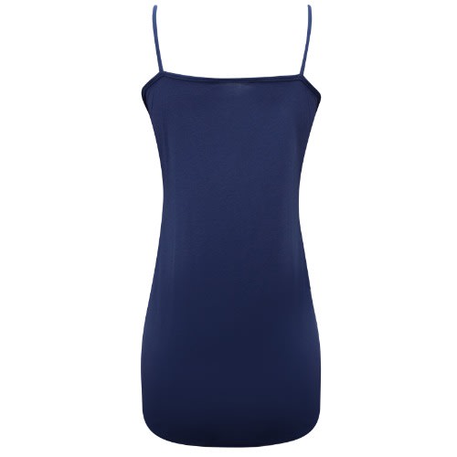 Denim Longline Strappy Vest