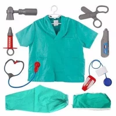 Kid's Medical Doctor Costume Set