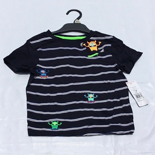 Monster Print T Shirt