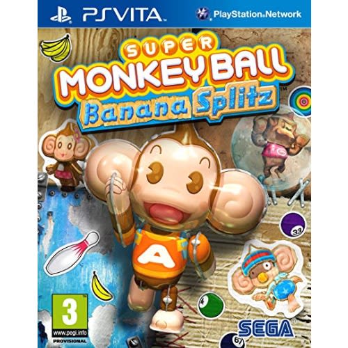 Super Monkey Ball: Banana Splitz- Ps Vita