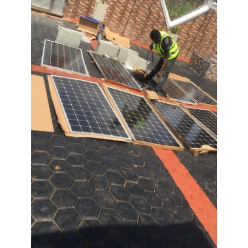 5kva Inverter System Installation With 4 Batteries