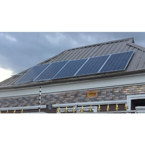 5kva Inverter System Installation With 4 Batteries