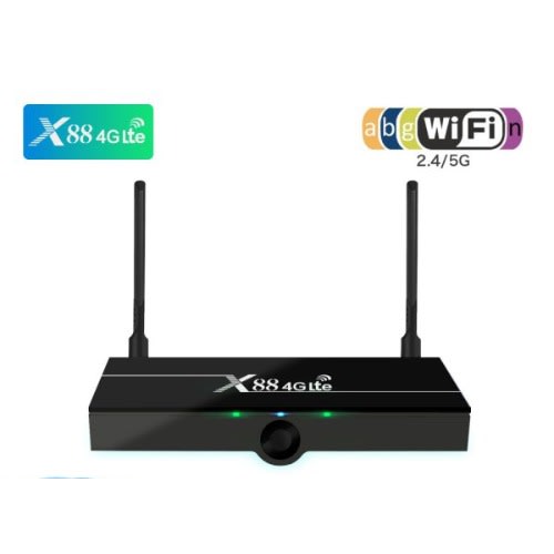 X88 4g/lte Sim Card Smart Tv Box