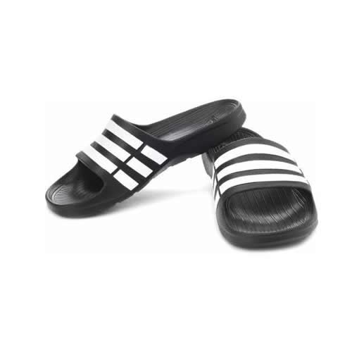 Men's Flip Flop Beach Slide - Black And White