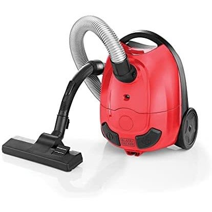 Bagged Corded Vacuum Cleaner - 1000w - 1l - Red/black - Vm1200