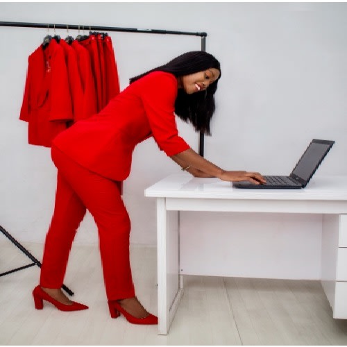 Pants And Blazers - Red
