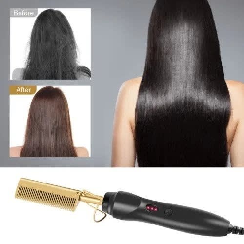Electric Hot Hair Straightening Comb - 42W