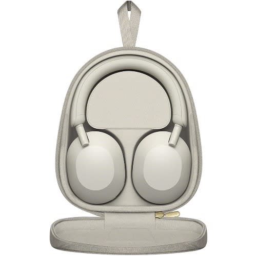 Wh-1000xm5 Noise-canceling Wireless Over-ear Headphones & Auto Noise Canceling Optimiser -- Silver