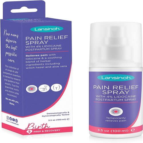 4% Lidocaine Spray For Postpartum Care -3.5 Fl Oz