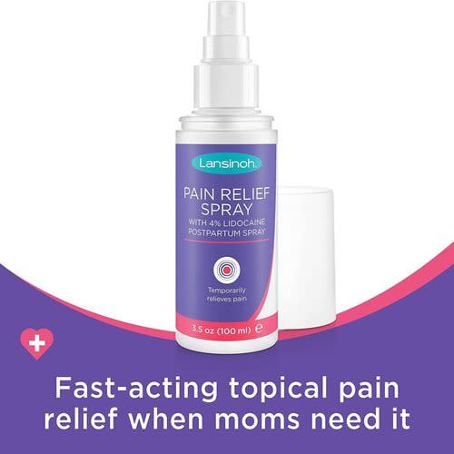 4% Lidocaine Spray For Postpartum Care -3.5 Fl Oz
