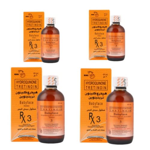 4pcs Hydroquinone Tretinoin