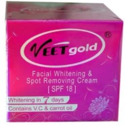 Facial Whitening And Spot Removing Cream - Spf 18 - 30ml
