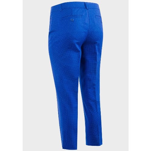 Ladies Polka Dot 3/4 Leg Cigarette Trousers