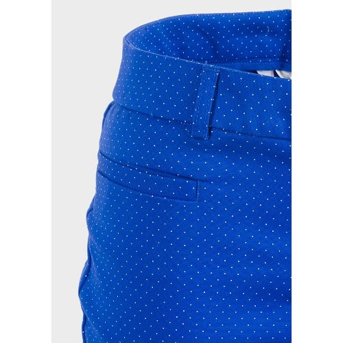 Ladies Polka Dot 3/4 Leg Cigarette Trousers