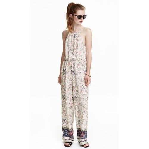 Wide Leg Jumpsuit- Multicolour