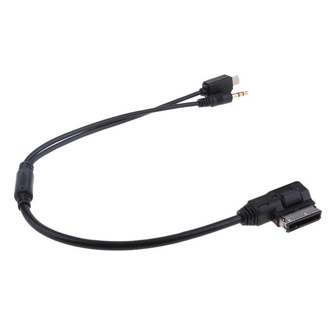 AMI 3.5mm AUX Adapter Charger Cord For IPod IPhone 5 6 Audi VW A3 A8