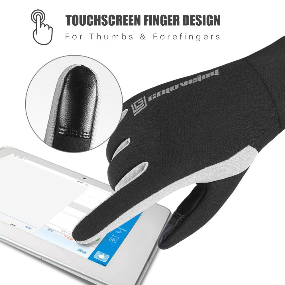 Winter Warm Gloves Men Women Touchscreen Gloves Rainproof