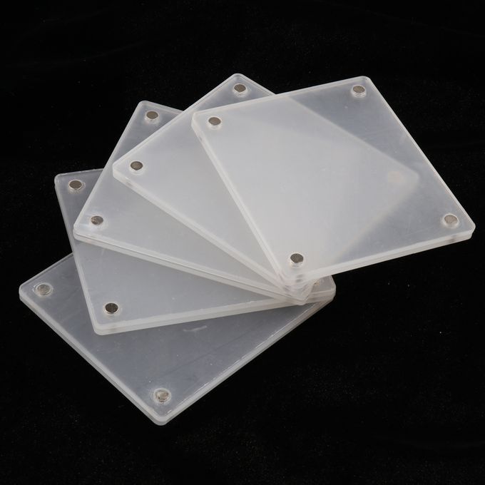 5Pack Acrylic Fridge Magnet 90x77mm Frame For   Mini 8/8+/7s/90/25