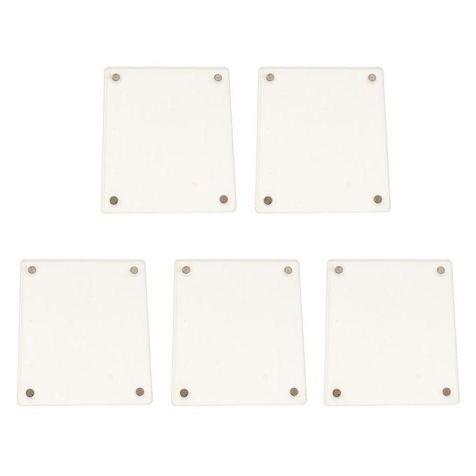 5Pack Acrylic Fridge Magnet 90x77mm Frame For   Mini 8/8+/7s/90/25