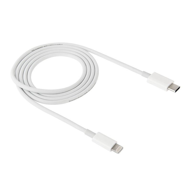 1m USB-C / Type-C 3.1  Male To 8 Pin Male Data Cable,  For IPhone XR / IPhone XS MAX / IPhone X & XS / IPhone 8 & 8 Plus / IPhone 7 & 7 Plus / IPhone 6 & 6s & 6 Plus & 6s Plus / IPad(White)