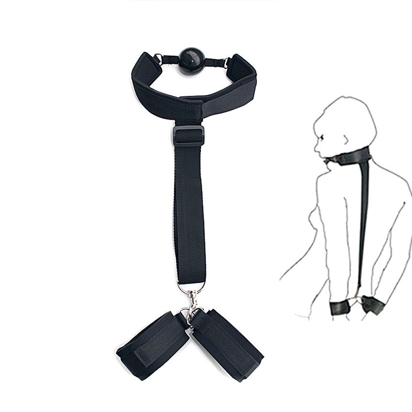 Fully Adjustable Gag BDSM Restraint's Bondage Roleplay Gag Sex Toys With Free Gift