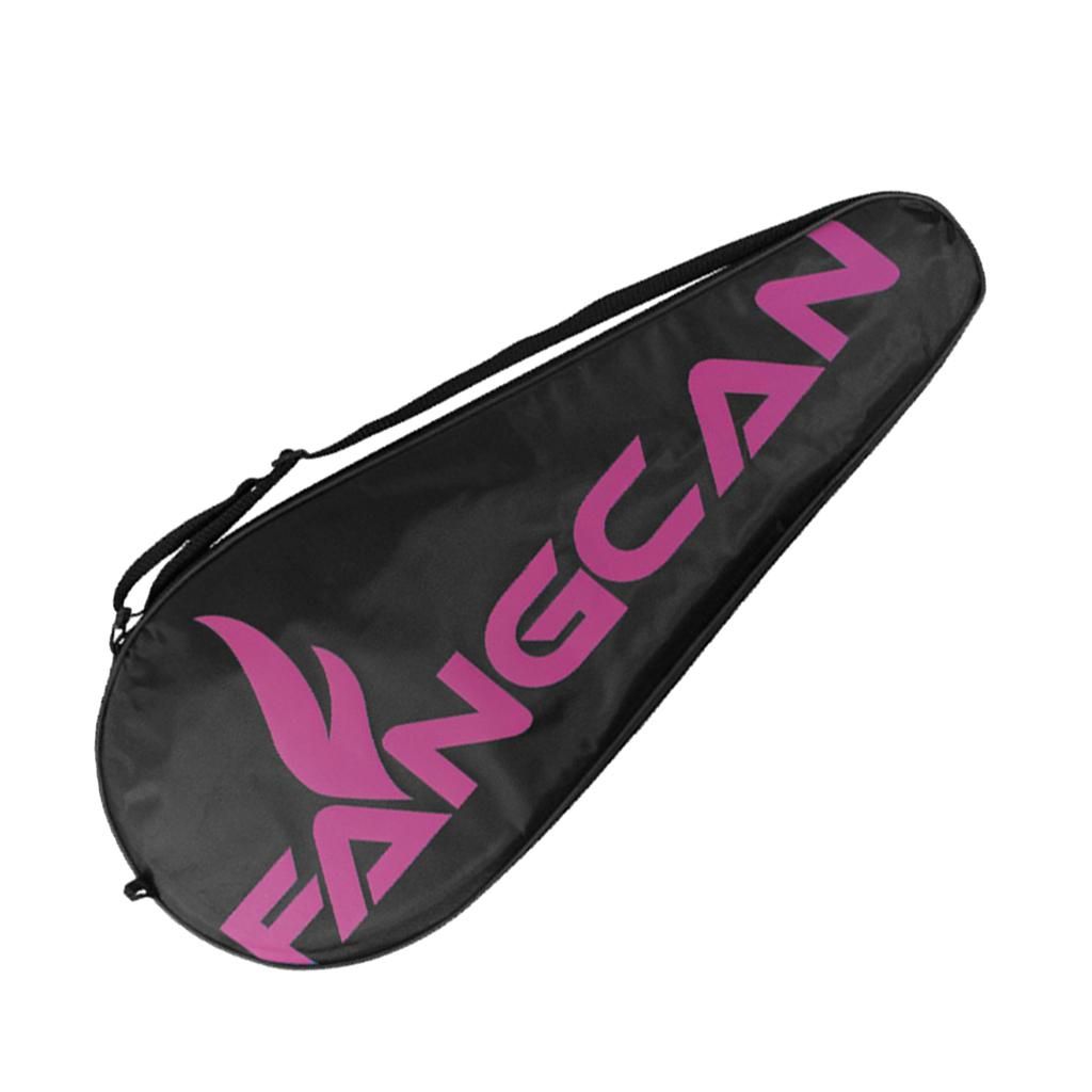 Waterproof Tennis Racket Bag Cover Case Carrying Bag Shoulder Pink