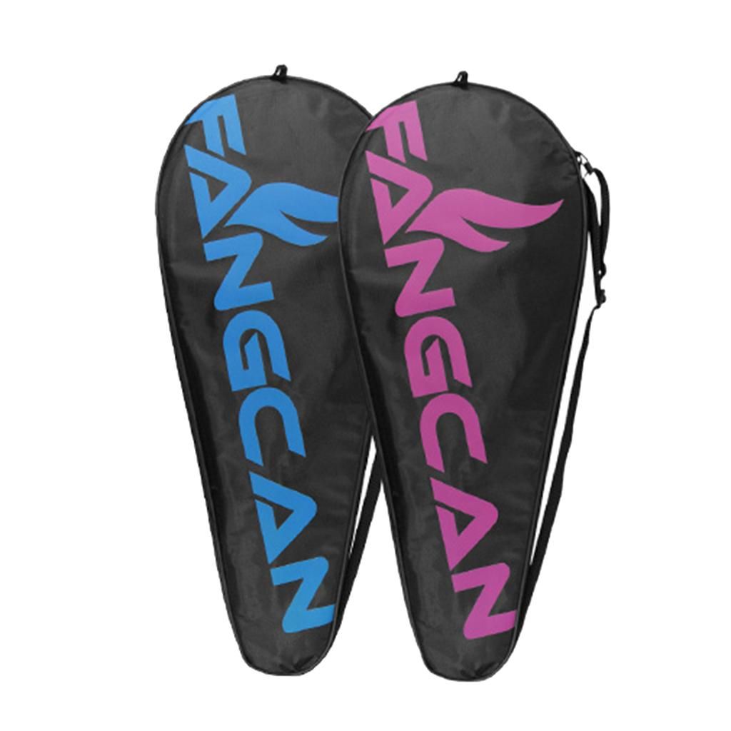 Waterproof Tennis Racket Bag Cover Case Carrying Bag Shoulder Pink