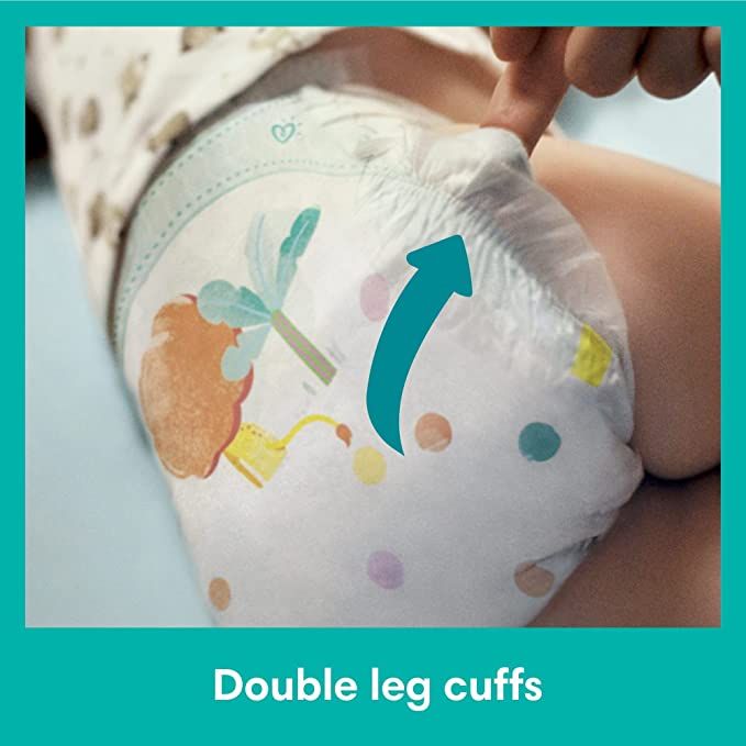 Baby Dry Nappies/Diapers, Size 8, 17+KG, (100ct).