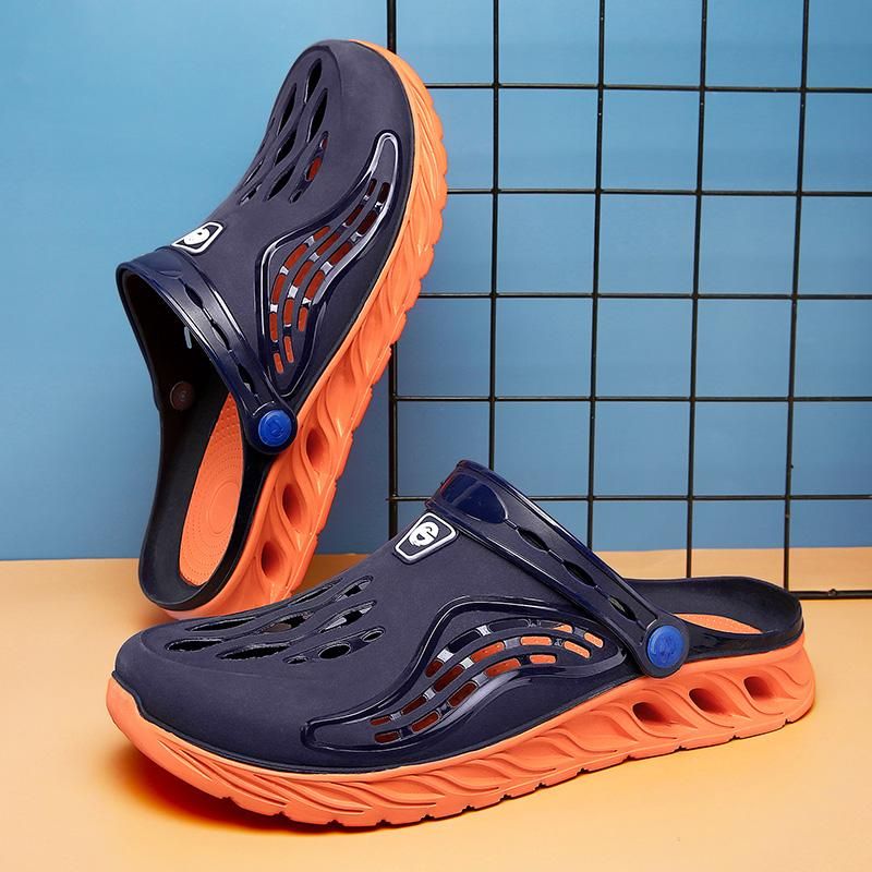 Summer Slippers Men Women Indoor High Soft Bottom Sandals Trend Slides Light Beach Shoes Men's Garden Clogs Male Outdoor