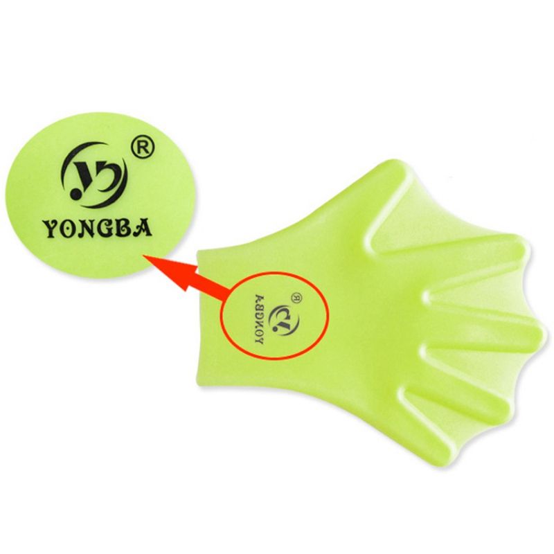 1 Pair Swimming Webbed Gloves Full Finger Adult Children