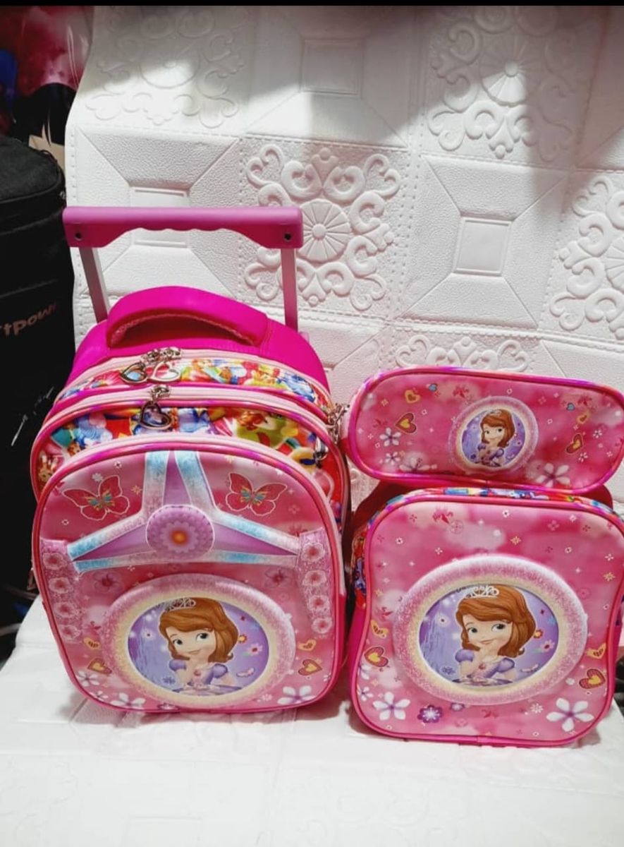 3 SET TROLLEY SOFIA SCHOOL BAG ( BIG SIZE)