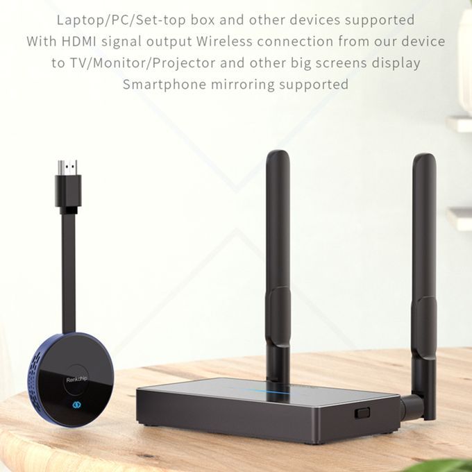 Wireless HDMI Transmitter Kits 4K Display Dongle Adapter Phone To Big
