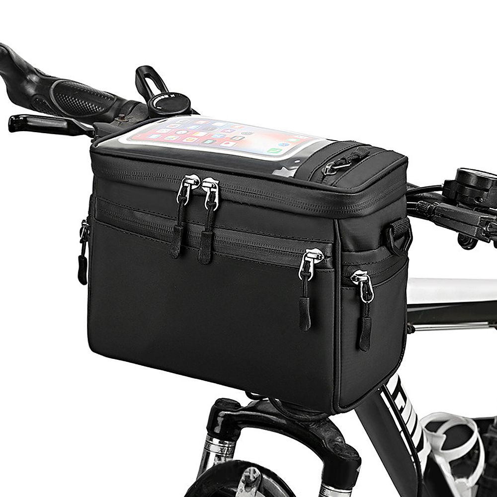 Bicycle Handlebar Bag Cycling Bike Front Tube Bag Bike
