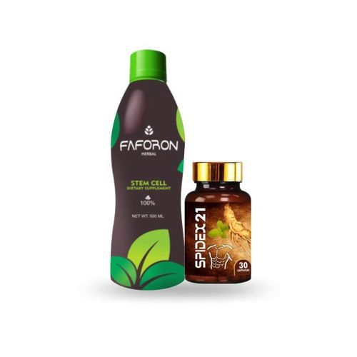 Faforon Herbal Blood Builder And Spidex 21