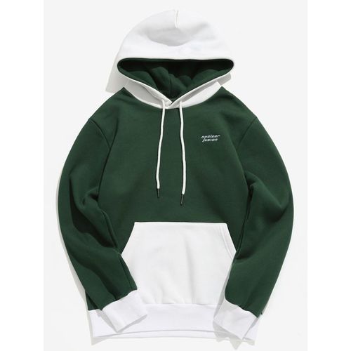 White And Green Hoodie